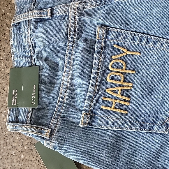 Women's blue Jean shorts size 0 wild fable - Picture 4 of 4